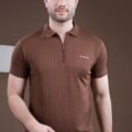 ZIP T SHIRT - COLLAR TB-2610