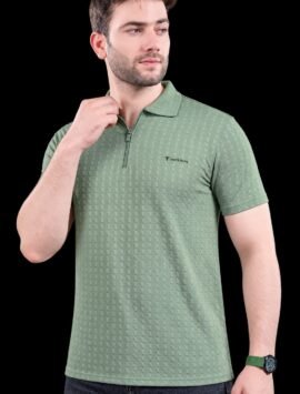 ZIP T SHIRT – COLLAR TB-2610